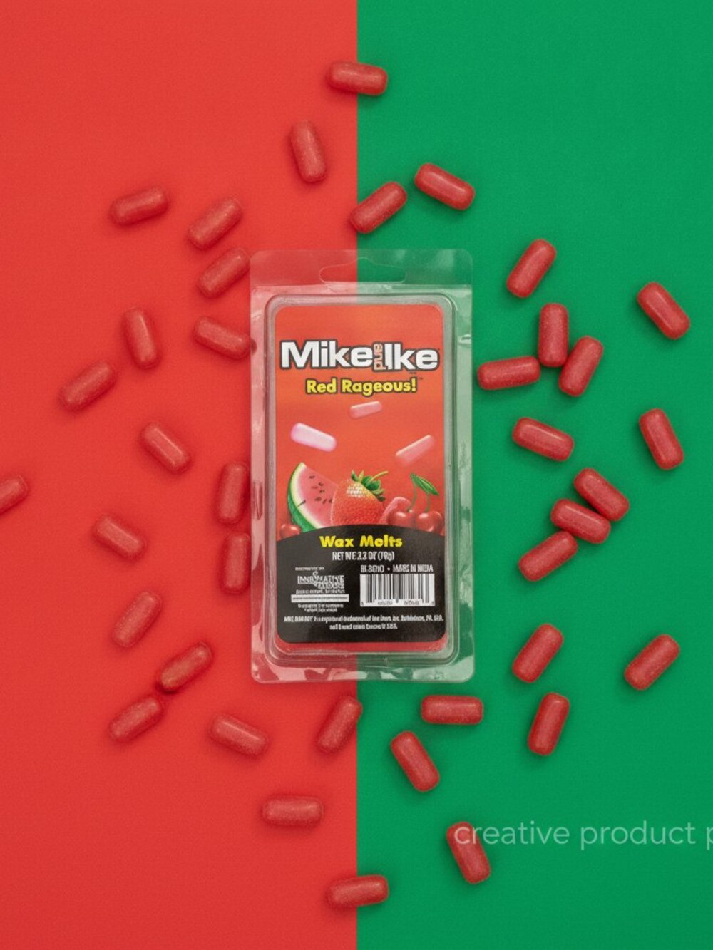 🥨🍒 Mike and Ike Red Rageous! Scented Wax Melts - Red